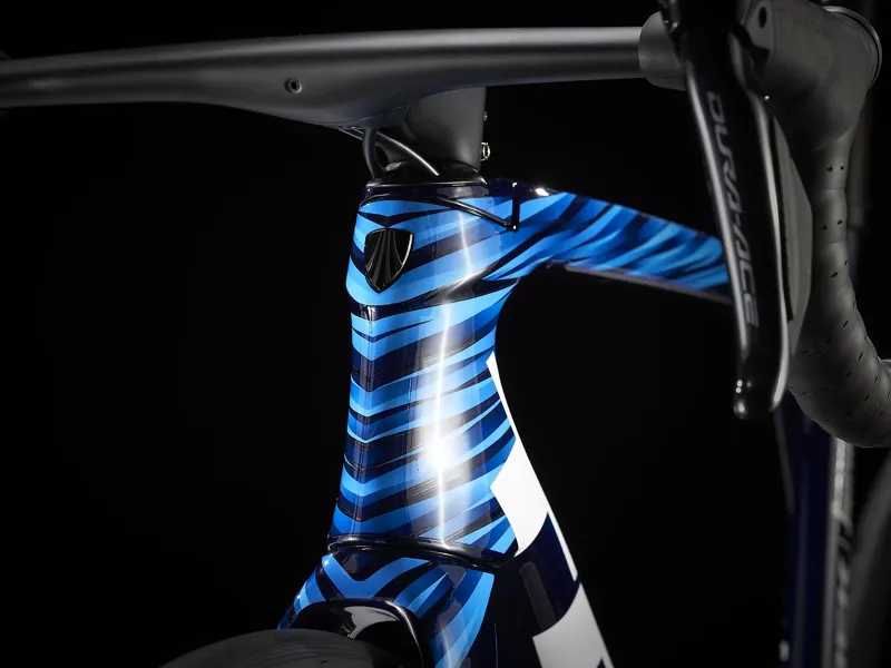 2022 Trek Emonda SLR 9 Road Bike Navy Carbon Smoke and Blue-3